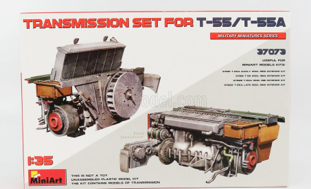 Miniart Accessories Transmission For Tank T-55a Military 1968 1:35 /