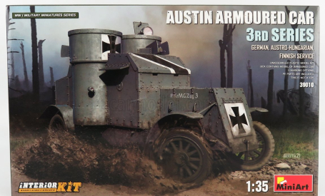 Miniart Austin Pattern Military Tank German 1918 1:35 /