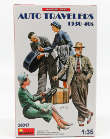 Miniart Figures Auto Travelers 1930-40s 1:35 /