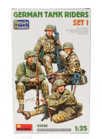 Miniart Figures German Tank Riders Set 1 1:35 /