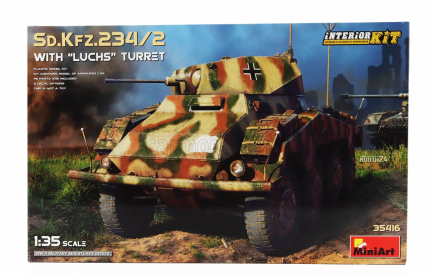 Miniart Tank 234/2 With Luchs Turret Military 1945 1:35 /