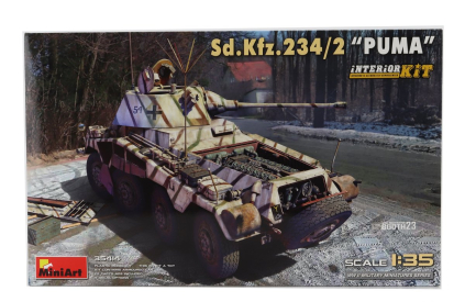 Miniart Tank Interior Kit Sd.kfz. 234/2 Puma Tank Military 1945 1:35 /