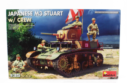 Miniart Tank Japanese M3 Stuart With Crew Military 1945 1:35 /
