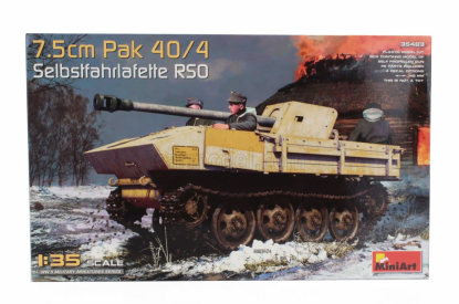 Miniart Tank Pak 40/4 Selbstfahrlafette Rso Military 1:35 /