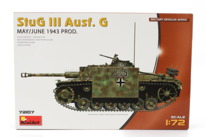 Miniart Tank Stug Iii Ausf. G Military 1943 1:72 /