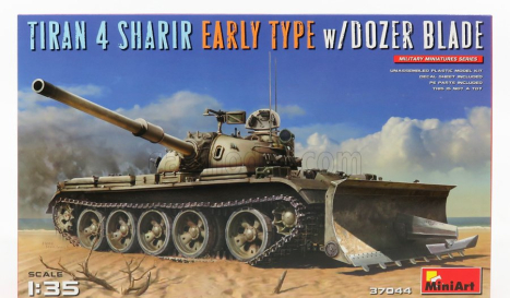 Miniart Tank Tiran 4 Sharir Early Type W/dozer Blade 1:35 /