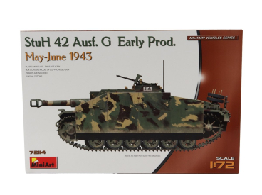 Miniart Tank Stuh 42 Ausf.g Military 1945 1:72 /
