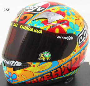 Minichamps AGV Casco Helmet Gp Valencia 2003 World Champion Moto Gp 2003 Valentino Rossi 1:2 Různé