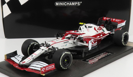 Minichamps Alfa romeo F1 C41 Team Orlen Racing N 99 1:18, bíločervená