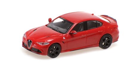 Minichamps Alfa romeo Giulia Quadrifoglio Verde 2017 1:87 Red
