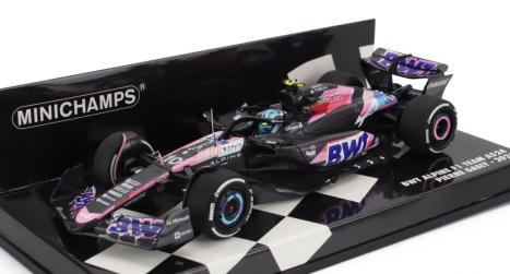 Minichamps Alpine F1  A524 Team Bwt Alpine N 10 Season 2024 Pierre Gasly 1:43 Černá Modrá Růžová