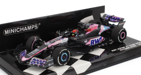 Minichamps Alpine F1  A524 Team Bwt Alpine N 31 Season 2024 Esteban Ocon 1:43 Černá Modrá Růžová