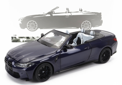 Minichamps BMW 4-series M4 (g83) Cabriolet 2020 1:18 Blue