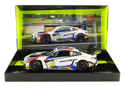 Minichamps BMW 4-series M4 Gt3 Team Wrt N 46 12h Bathurst 2024 Valentino Rossi - Maxime Martin - Raffaele Marciello 1:18 Bílá