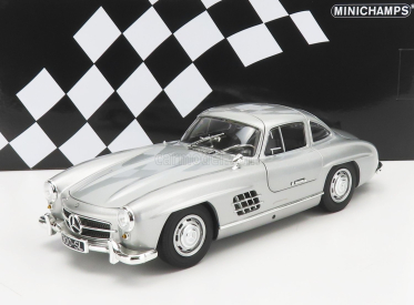 Minichamps Mercedes benz 300sl Coupe Gullwing (w198) 1955 1:18 Silver