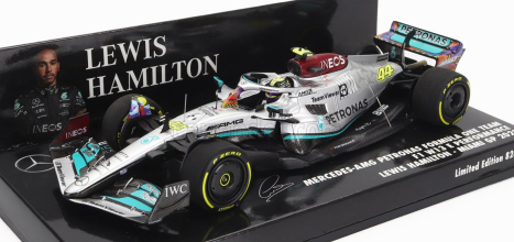 Minichamps Mercedes gp F1 W13e Mercedes-amg Petronas F1 N 44 1:43, stříbrná