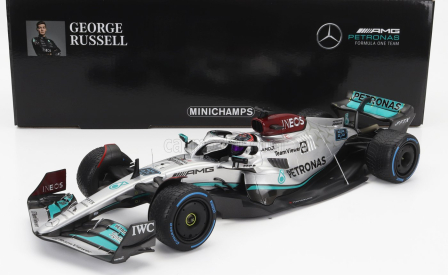 Minichamps Mercedes gp F1 W13e Mercedes-amg Petronas F1 N 44 1:18, stříbrná