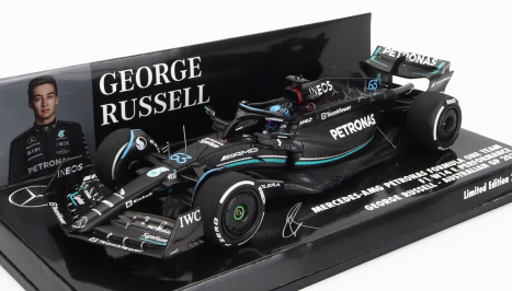 Minichamps Mercedes gp F1 W14 Team Mercedes-amg Petronas Formula One N 63 Australian Gp 2023 George Russell 1:43 Matt Black