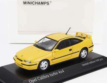 Minichamps Opel Calibra Turbo 4x4 1989 1:43 Žlutá