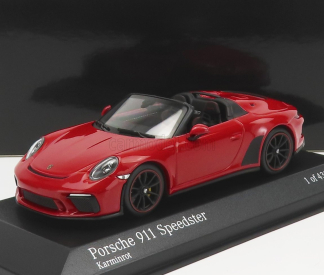 Minichamps Porsche 911 991 Speedster Cabriolet 2019 1:43 Dark Red Met