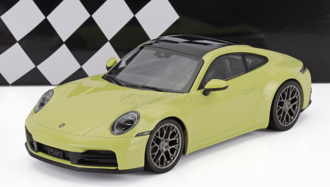 Minichamps Porsche 911 992-2 Carrera Coupe 2024 1:18 Žlutý Met