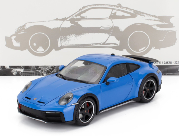 Minichamps Porsche 911 992 Dakar Coupe 2022 1:18 Blue