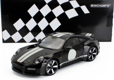 Minichamps Porsche 911 992 Sport Classic Coupe 2022 1:18 Black