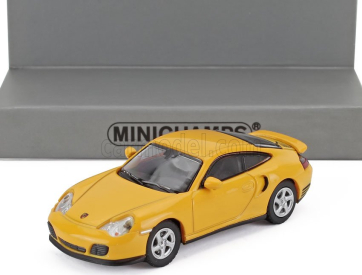 Minichamps Porsche 911 996 Turbo Coupe 2000 1:87 Žlutá