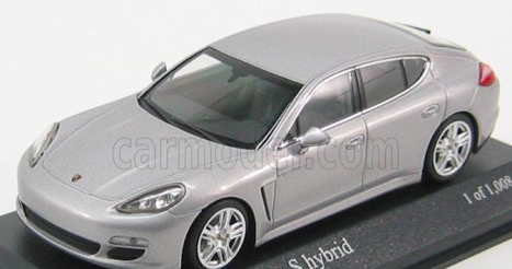 Minichamps Porsche Panamera S Hybrid 2011 1:43 Silver