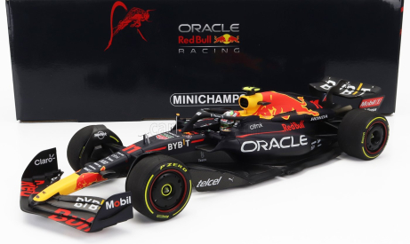 Minichamps Red bull F1 Rb18 Team Oracle Red Bull Racing N 11 1:18, tmavě modrá