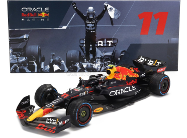 Minichamps Red bull F1 Rb18 Team Oracle Red Bull Racing N 11 1:18, tmavě modrá
