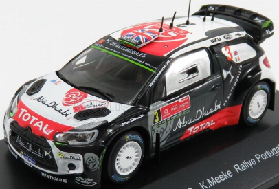 Minipartes Citroen Ds3 Wrc Abu Dhabi N 3 Rally Of Portugal 2015 K.meeke - P.nagle 1:43 Bílá Černá Červená