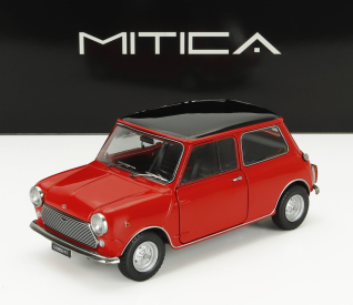 Mitica-diecast Innocenti Mini Cooper Mk2 1968 1:18 Červená Černá