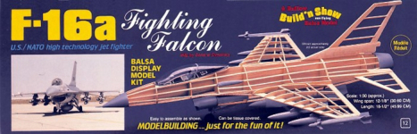 Model letadla F-16A Fighting Falcon 1:30