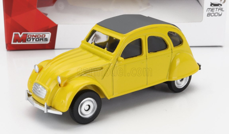 Mondomotors Citroen 2cv 1961 1:43 Žlutá