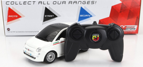 Mondomotors Fiat Nuova 500 2007 1:24 Bílá