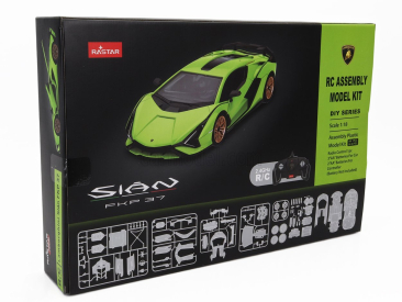 Mondomotors Lamborghini Sian Fkp 37 Hybrid 2020 - Model-kit 1:18 Ligh Green Met