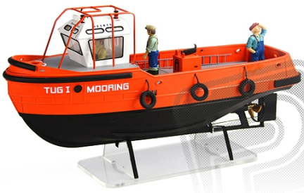 RC stavebnice Mooring Tug 1 přístavní remorkér 1:32 kit