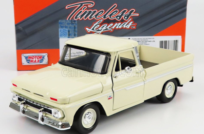 Motor-max Chevrolet C-10 Fleetside Pick-up 1966 1:24 Cream