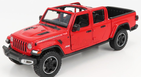 Motor-max Jeep Gladiator Pick-up Rubicon Hard-top Open 2020 1:27 Red