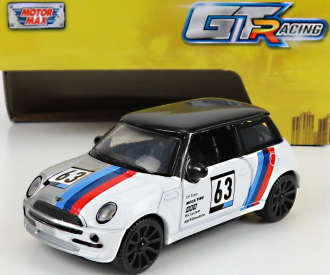 Motor-max Mini Cooper N 63 Racing 2005 1:43 Bílá Černá