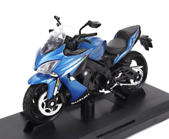 Motor-max Suzuki Gsx-s1000f 2017 1:18 Modrá Černá