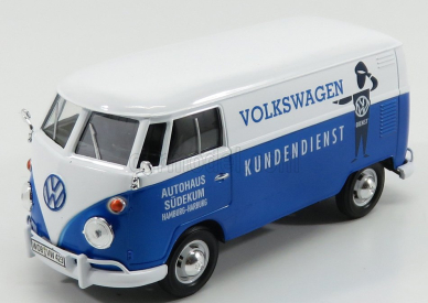 Motor-max Volkswagen T1 Type 2 Van Kundendienst Volkswagen 1962 1:24 Modrá Bílá