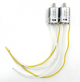Syma X8SC, X8SW a X8 PRO motor, žlutobílý kabel
