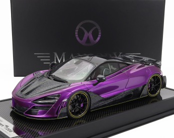 Motorhelix Mclaren 720s Mansory 2019 1:18 Fialový Uhlík