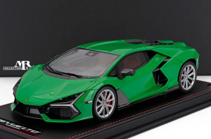 Mr-models Lamborghini Revuelto Hybrid 2023 - Con Vetrina - With Showcase 1:18 Verde Viper - Zelená