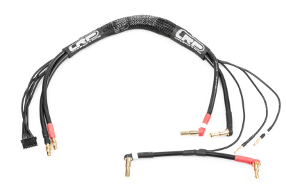 Nabíjecí kabel 35cm 2x2S LiPo HARDCASE z G4 na P4/5 včetně balančního konekt. XH