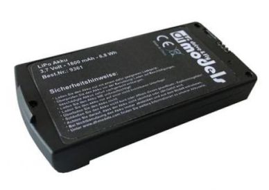 Náhradní AKU Li-Pol 3,7V / 1800 mAh pro DF models ZM-9360