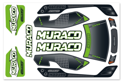 Nálepky MURACO XP 6S, 1 ks.