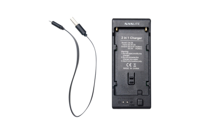Nanlite nabíječka CN-58 2v1 pro baterie NP/LP-E6